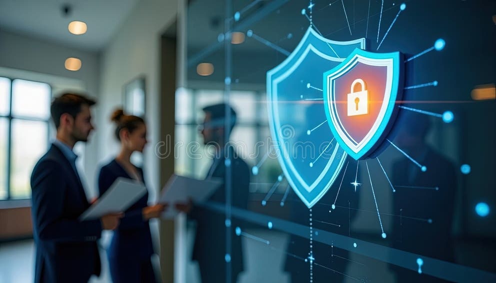 Professional working in a modern AI-powered office with digital screens, cloud collaboration tools, and automated workflows representing the future workplace in 2026.